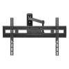 Manhattan Full-Motion TV Wall Mount with Post-Leveling Adjustment 37"-70" Black 462426