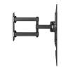 Manhattan Full-Motion TV Wall Mount with Post-Leveling Adjustment 37"-70" Black 462426