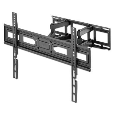 Manhattan Full-Motion TV Wall Mount with Post-Leveling Adjustment 37"-80" Black 462440 Manhattan Full-Motion TV Wall Mount with Post-Leveling Adjustment 37"-80" Black 462440