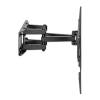 Manhattan Full-Motion TV Wall Mount with Post-Leveling Adjustment 37"-80" Black 462440