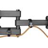 Manhattan Full-Motion TV Wall Mount with Post-Leveling Adjustment 37"-80" Black 462440