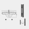 Harmantrade LD08 Wall Mount 32"-55" Black LD08