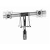 Gembird MA-WA2-02 Adjustable wall 2-display mounting arm, 17&rdquo;-32&rdquo; Black MA-WA2-02