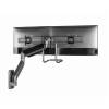 Gembird MA-WA2-02 Adjustable wall 2-display mounting arm, 17&rdquo;-32&rdquo; Black MA-WA2-02