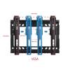 Esperanza Castor Wall Mount 14"-50" Black ERW010