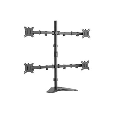 EQuip 17"-32" Articulating Quad Monitor Tabletop Stand Black 650127 EQuip 17"-32" Articulating Quad Monitor Tabletop Stand Black 650127