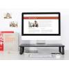 EQuip Desktop Monitor Stand Black 650880
