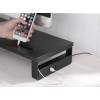 EQuip Desktop Monitor Stand with USB Black 650881