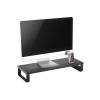 EQuip Desktop Monitor Stand with USB Black 650881