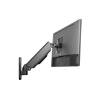 EQuip 17"-32" Single Monitor Wall-Mounted Bracket Black 650136