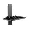 EQuip 37"-75" TV Floor Stand Black 650613