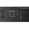 EQuip 32"-75" Motorized TV Swing Mount Bracket Black 650336