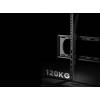 EQuip 60"-120" Heavy-Duty Tilt TV Mount Bracket Black 650339