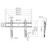 Vogel's PFW 6810 Display Wall Mount tilt Black 7368100