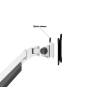Multibrackets M VESA Gas Lift Arm Single 15"-34" White 7350073735617
