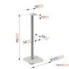 Vogel's 4133 Sonos speaker stand for Era 300 White 8151331