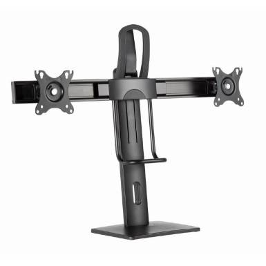 Gembird MS-D2-01 Double monitor desk stand height adjustable MS-D2-01 Gembird MS-D2-01 Double monitor desk stand height adjustable MS-D2-01