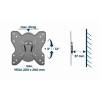 Gembird WM-42T-03 Tilt TV Wall Mount 23”-42” Black WM-42T-03
