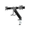 Multibrackets M Deskmount Slim Basic Dual 17"-27" Black 7350073739981