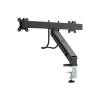 Multibrackets M Deskmount Slim Basic Dual 17"-27" Black 7350073739981