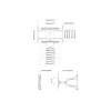 Multibrackets M VESA Flexarm Full Motion Single Portrait 400x600 32"-55" Black 7350105212307