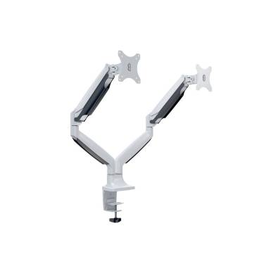 Multibrackets M Deskmount Gas Spring Dual 15"-27" White 7350073737086 Multibrackets M Deskmount Gas Spring Dual 15"-27" White 7350073737086