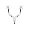 Multibrackets M Deskmount Gas Spring Dual 15"-27" White 7350073737086