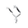 Multibrackets M Deskmount Gas Spring Dual 15"-27" White 7350073737086