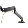 Digitus Universal Single Monitor Mount with Gas Spring and Clamp Mount 15-35" Black DA-90426