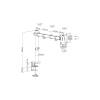 Digitus Universal Single Monitor Clamp Mount 15"-32" Black DA-90399