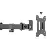 Digitus Universal Single Monitor Clamp Mount 15"-32" Black DA-90399