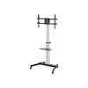 EQuip Rotate TV Cart 37-86" Black/White 650630