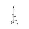 EQuip Rotate TV Cart 37-86" Black/White 650630