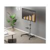 EQuip Rotate TV Cart 37-86" Black/White 650630