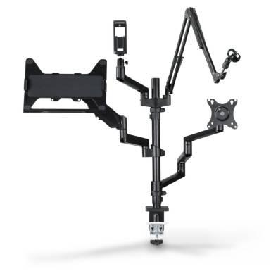 Hama Streaming Monitor Holder 4 arms Black 00004663 Hama Streaming Monitor Holder 4 arms Black 00004663