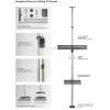 EQuip 650621 37"-70" Floor-to-Ceiling TV Bracket 650621
