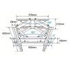 Esperanza ERW004 TV Wall Mount 26"-70" Black ERW004