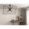 EQuip 23"-55" Ceiling Mount TV Bracket Black 650375
