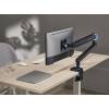 EQuip 17"-35" Premium Monitor Desk Mount Bracket Black 650184