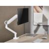 EQuip 17"-35" Premium Monitor Desk Mount Bracket White 650185