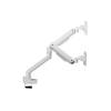 EQuip 17"-49" Heavy-Duty Monitor Desk Mount Bracket White 650181
