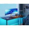 EQuip 17"-49" Heavy-Duty Monitor Desk Mount Bracket White 650181