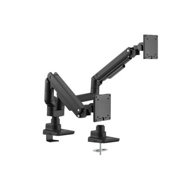 EQuip 17"-35" Heavy-Duty Dual Monitor Desk Mount Bracket Black 650182 EQuip 17"-35" Heavy-Duty Dual Monitor Desk Mount Bracket Black 650182