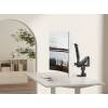EQuip 17"-35" Heavy-Duty Dual Monitor Desk Mount Bracket Black 650182