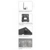 EQuip Universal Media Player Mount Black 650896