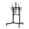 Gembird TVS-100T-01 Motorized height adjustable TV floor stand with caster wheels 55"-100" Black TVS-100T-01
