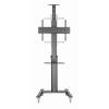 Gembird TVS-70T-02 Aluminum TV floor stand with caster wheels 37"-70" Black TVS-70T-02