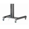 Gembird TVS-70T-02 Aluminum TV floor stand with caster wheels 37"-70" Black TVS-70T-02
