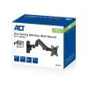 ACT AC8310 Monitor wall mount with gas spring 1 screen Black AC8310