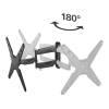 Hama TV Wall Bracket Swivel Tilt Pull-out 165cm (65") up to 35kg 00220828